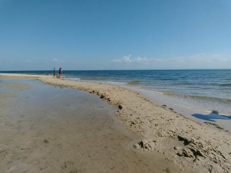 Beach at Bribie Island